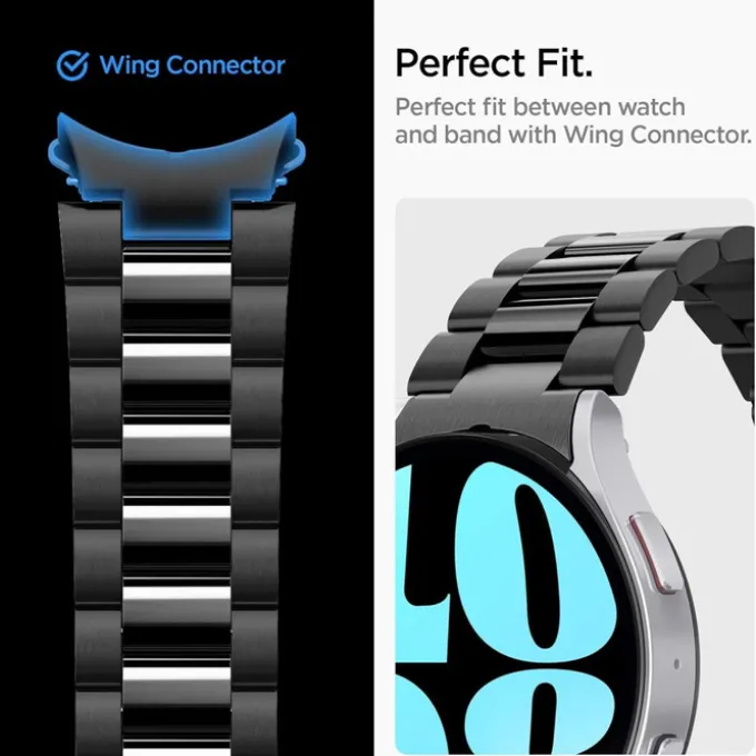 Pasek Spigen Modern Fit Band Samsung Galaxy Watch 6 (44 Mm) Black Case