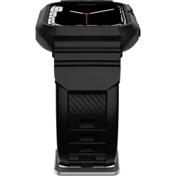 Pasek Spigen Rugged Armor Pro Apple Watch 9 8 7 SE 2022 38mm 40mm 41mm Czarny