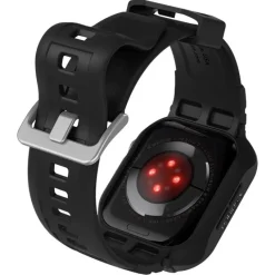 Pasek Spigen Rugged Armor Pro Apple Watch 9 8 7 SE 2022 38mm 40mm 41mm Czarny