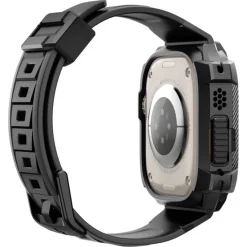 Pasek Spigen Rugged Armor Pro Apple Watch Ultra 49mm Ultra 2 Czarne