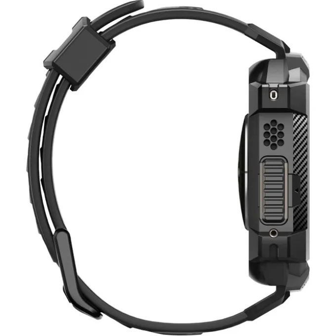 Pasek Spigen Rugged Armor Pro Apple Watch Ultra 49mm Ultra 2 Czarne