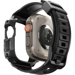 Pasek Spigen Rugged Armor Pro Apple Watch Ultra 49mm Ultra 2 Czarne