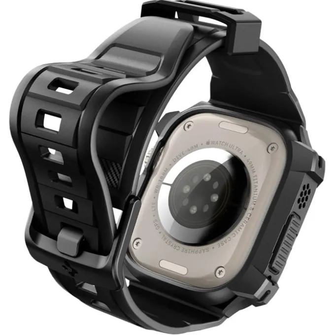 Pasek Spigen Rugged Armor Pro Apple Watch Ultra 49mm Ultra 2 Czarne