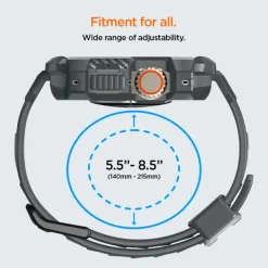 Pasek Spigen Rugged Armor ”pro” Apple Watch Ultra 1 / 2 (49 Mm) Dark Grey