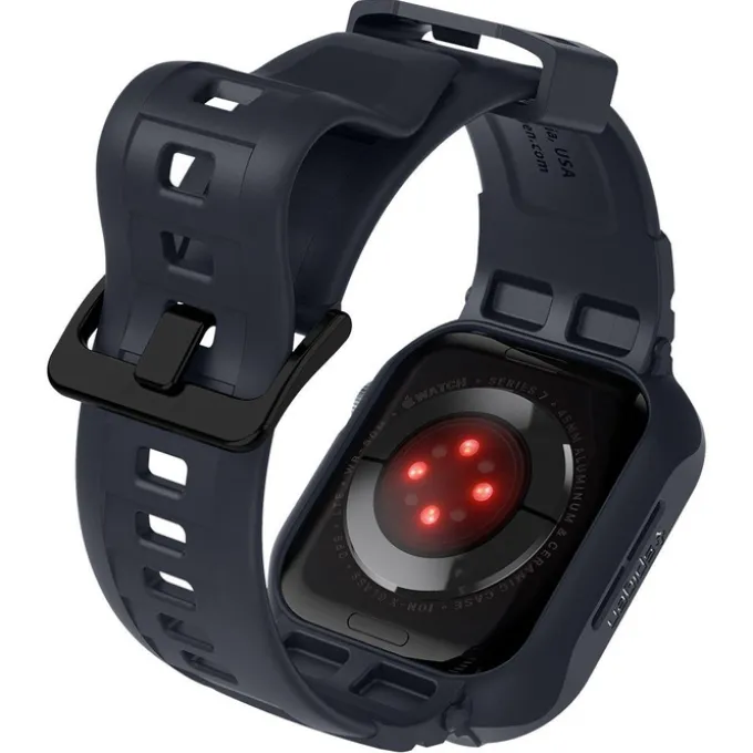 Pasek SPIGEN Rugged Armor Pro Apple Watch Ultra 9 8 7 SE 2022 42mm 44mm 45mm 49mm Szary