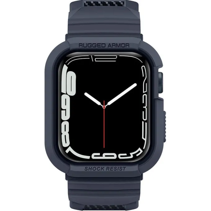 Pasek SPIGEN Rugged Armor Pro Apple Watch Ultra 9 8 7 SE 2022 42mm 44mm 45mm 49mm Szary