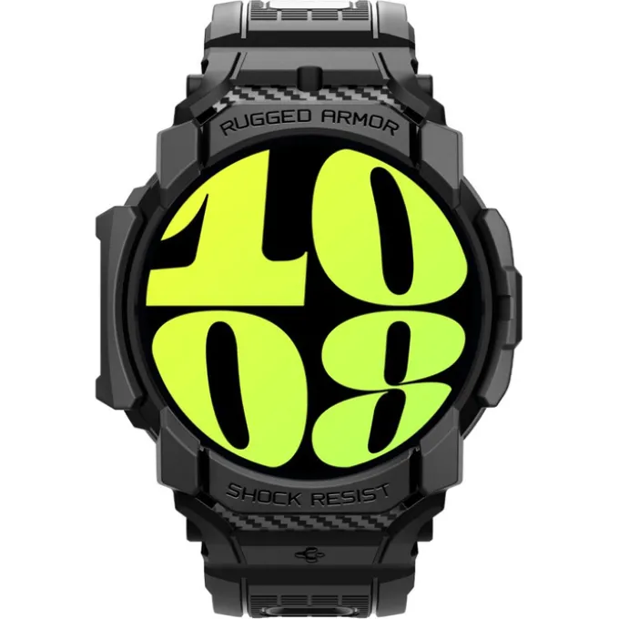 PASEK SPIGEN RUGGED ARMOR ”PRO” SAMSUNG GALAXY WATCH 7 (44 MM) MATTE BLACK