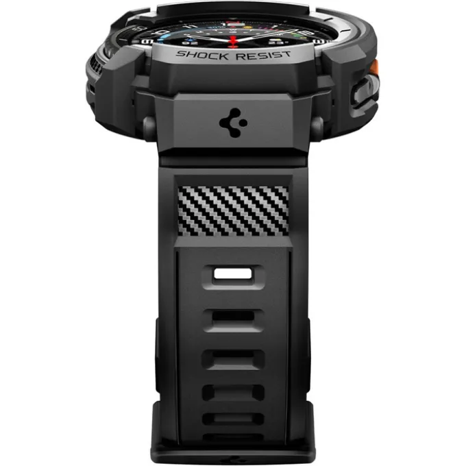 PASEK SPIGEN RUGGED ARMOR ”PRO” SAMSUNG GALAXY WATCH 8 CLASSIC 46 MM MATTE BLACK