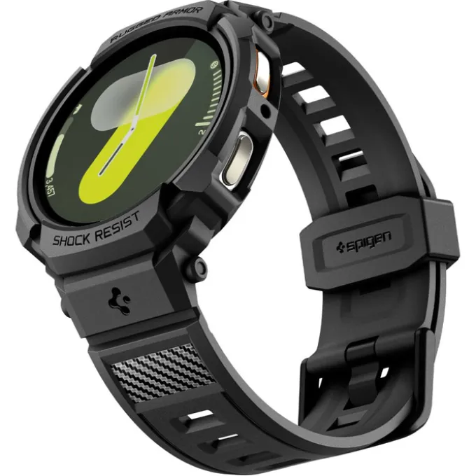 PASEK SPIGEN RUGGED ARMOR ”PRO” SAMSUNG GALAXY WATCH 8 40 MM MATTE BLACK