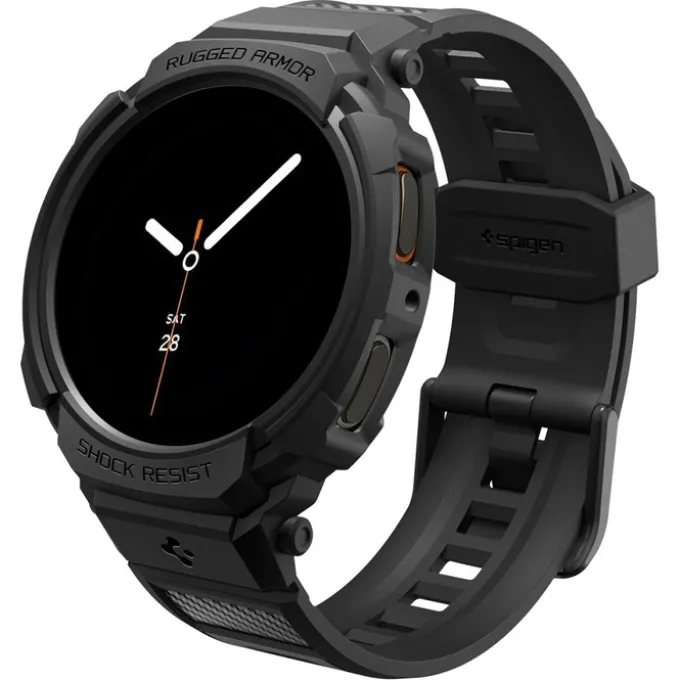 PASEK SPIGEN RUGGED ARMOR ”PRO” SAMSUNG GALAXY WATCH 8 40 MM MATTE BLACK