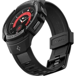 Pasek SPIGEN RUGGED ARMOR ”PRO” GALAXY WATCH 5 PRO (45 MM) BLACK