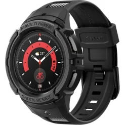 Pasek SPIGEN RUGGED ARMOR ”PRO” GALAXY WATCH 5 PRO (45 MM) BLACK