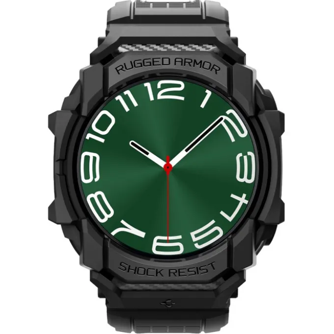 PASEK SPIGEN RUGGED ARMOR ”PRO” SAMSUNG GALAXY WATCH ULTRA (47 MM) MATTE BLACK