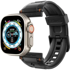 Pasek Spigen Rugged Ultra Band Apple Watch 4 / 5 / 6 / 7 / 8 / 9 / Se / Ultra 1 / 2 (42 / 44 / 45 / 49 Mm) Matte Black