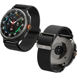 PASEK SPIGEN SAMSUNG GALAXY WATCH 8 / CLASSIC 40 / 44 / 46 MM LITE FIT CZARNY