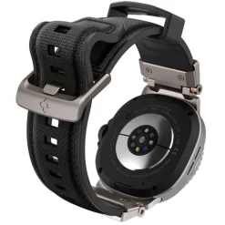 PASEK SPIGEN SAMSUNG GALAXY WATCH 8 46mm 44mm 40mm DURAPRO ARMOR CZARNY