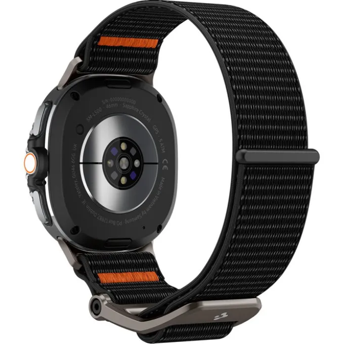 PASEK SPIGEN SAMSUNG GALAXY WATCH 8 / CLASSIC (40 / 44 / 46 MM) DURAPRO FLEX CZARNY