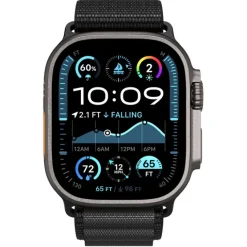 PASEK SPIGEN WBF1 BAND APPLE WATCH 6 / 7 / 8 / 9 / 10 / SE / ULTRA 1 / 2 (44 / 45 / 46 / 49 MM) BLACK