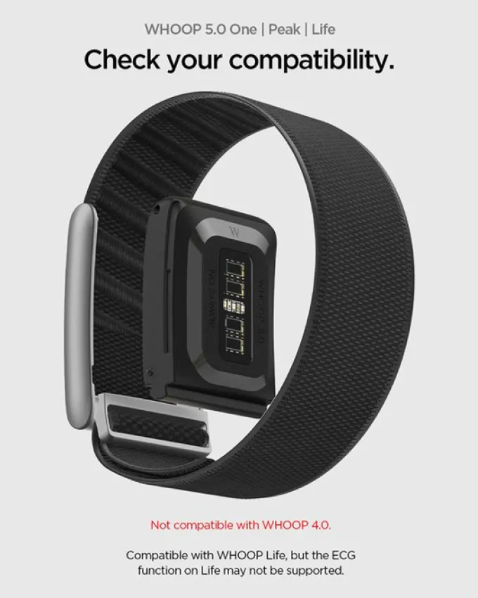 PASEK SPIGEN WHOOP 5.0 FABRIC BAND CZARNY