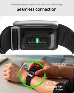 PASEK SPIGEN WHOOP 5.0 FABRIC BAND CZARNY