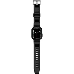 Pasek z Etui SPIGEN Rugged Armor Pro Apple Watch Ultra 9 8 7 SE 2022 42mm 44mm 45mm 49mm Czarny