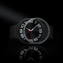 PIERŚCIEŃ ETUI SAMSUNG GALAXY WATCH 8 44 MM SPIGEN BEZEL TUNE PILOT SREBRNY