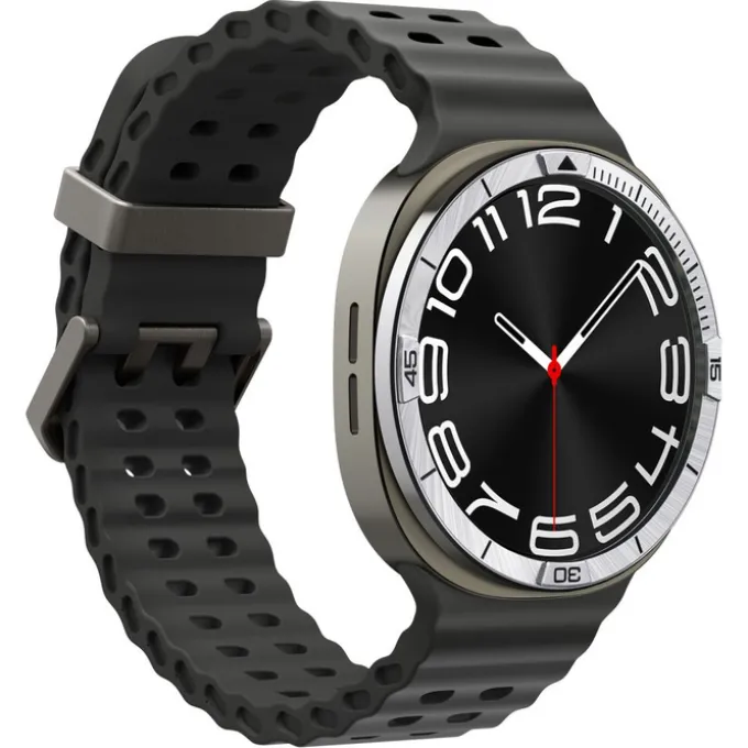 PIERŚCIEŃ ETUI SAMSUNG GALAXY WATCH 8 44 MM SPIGEN BEZEL TUNE PILOT SREBRNY