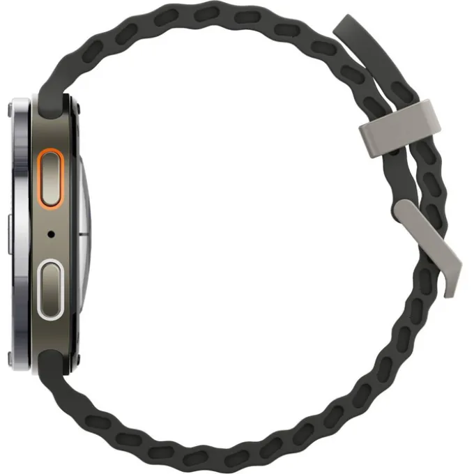 PIERŚCIEŃ ETUI SAMSUNG GALAXY WATCH 8 44 MM SPIGEN BEZEL TUNE PILOT SREBRNY