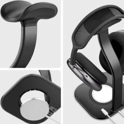 PODSTAWKA DO ŁADOWARKI SPIGEN APPLE AIRPODS MAX MAGSAFE CHARGER STAND BLACK