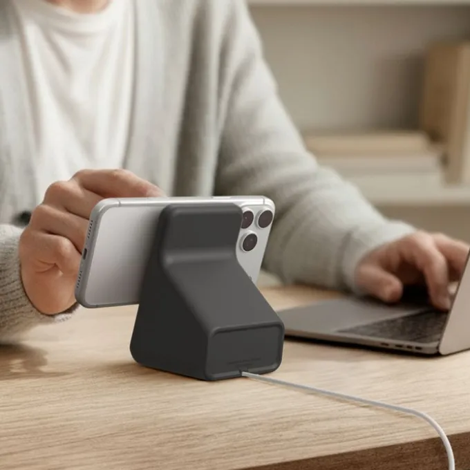 PODSTAWKA DO ŁADOWARKI SPIGEN MAGSAFE CHARGER STAND S BLACK