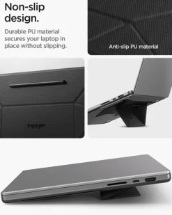 PODSTAWKA POD LAPTOPA SPIGEN SLIMFOLD DO 16 CALI LD201-S3 CZARNA