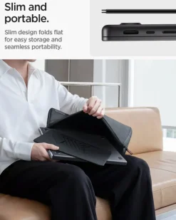 PODSTAWKA POD LAPTOPA SPIGEN SLIM FOLD CZARNA