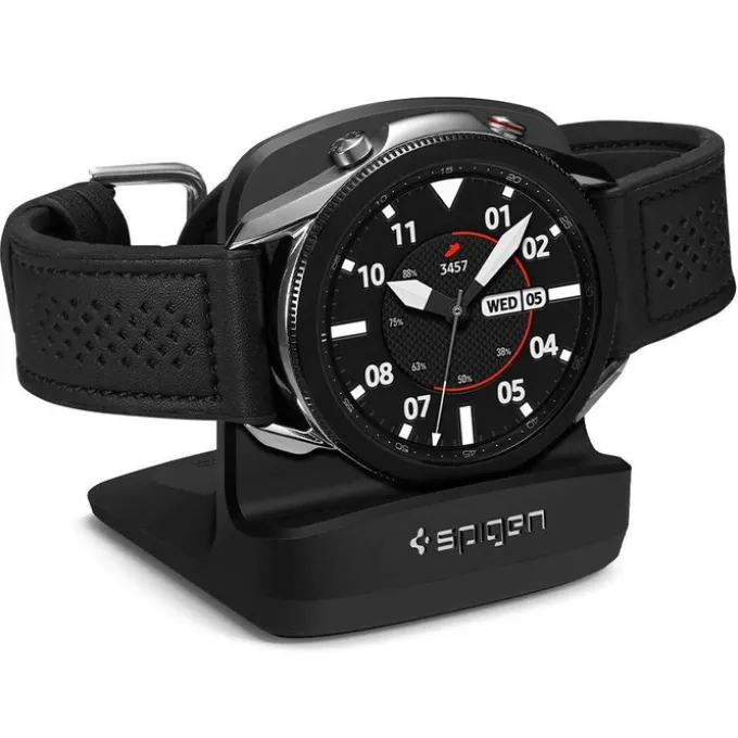 PODSTAWKA SPIGEN GALAXY WATCH 3 S352 NIGHT STAND BLACK