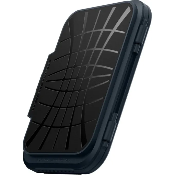 PORTFEL MAGASEF SPIGEN LOCK FIT UNIWERSALNY CARD HOLDER GRANATOWY