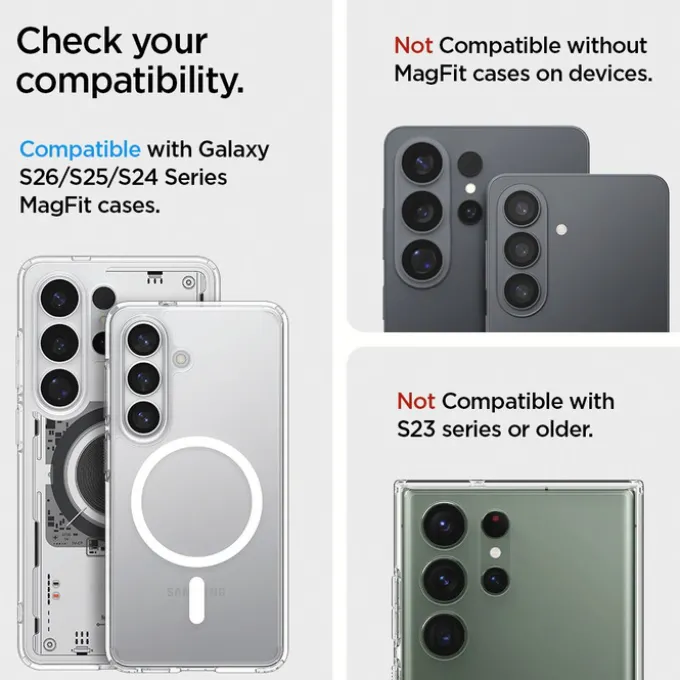 PORTFEL MAGSAFE SPIGEN GALAXY S URBAN FIT MAGNETIC CARD HOLDER CZARNY