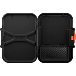 PORTFEL MAGSAFE SPIGEN LOCK FIT UNIWERSALNY CARD HOLDER CZARNY