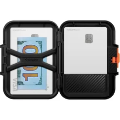 PORTFEL MAGSAFE SPIGEN LOCK FIT UNIWERSALNY CARD HOLDER CZARNY