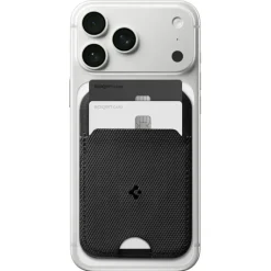 PORTFEL MAGSAFE SPIGEN S314-2 SLIM FOLD UNIWERSALNY CARD HOLDER CZARNY
