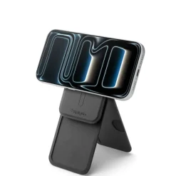 PORTFEL MAGSAFE SPIGEN S314-2 SLIM FOLD UNIWERSALNY CARD HOLDER CZARNY