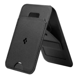 PORTFEL MAGSAFE SPIGEN S314-1 SLIM FOLD UNIWERSALNY CARD HOLDER CZARNY