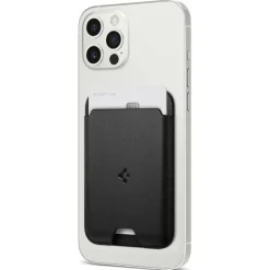 PORTFEL MAGSAFE SPIGEN VALENTINUS UNIWERSALNY CARD HOLDER CZARNY