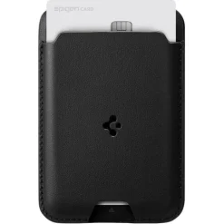 PORTFEL MAGSAFE SPIGEN VALENTINUS UNIWERSALNY CARD HOLDER CZARNY