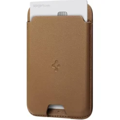 PORTFEL MAGSAFE SPIGEN VALENTINUS UNIWERSALNY CARD HOLDER BRĄZOWY