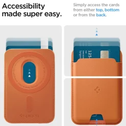 PORTFEL MASAFE SPIGEN VALENTINUS UNIWERSALNY METALLIC ORANGE