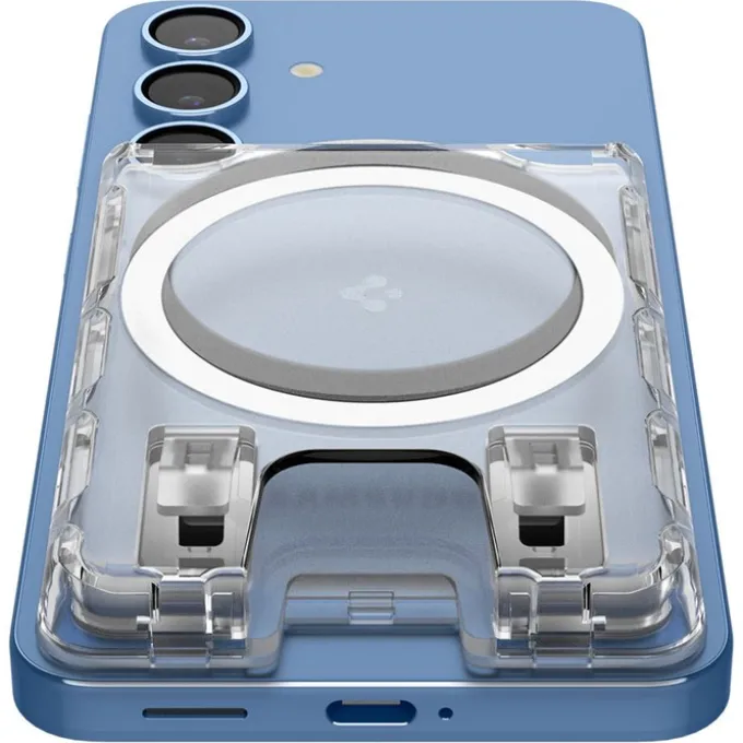 PORTFEL SPIGEN SAMSUNG GALAXY S25 SERIES ULTRA HYBRID WALLET MAGSAFE+ CRYSTAL CLEAR