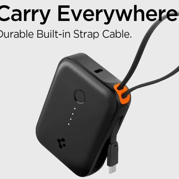 POWERBANK SPIGEN ESSENTAIL EA3010BT POWER BANK 10000 MAH 30W BLACK
