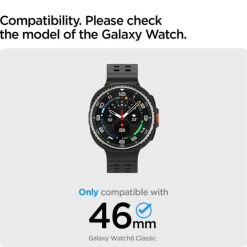 RAMKA SPIGEN SAMSUNG GALAXY WATCH 8 CLASSIC 46MM BEZEL TUNE PILOT SILVER