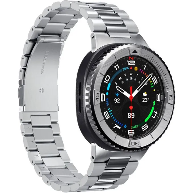 RAMKA SPIGEN SAMSUNG GALAXY WATCH 8 CLASSIC 46MM BEZEL TUNE PILOT SILVER