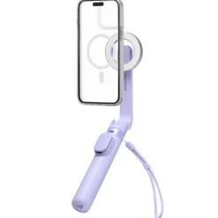 SELFIE STICK SPIGEN S571W MAGSAFE BLUETOOTH STATYW FIOLETOWY