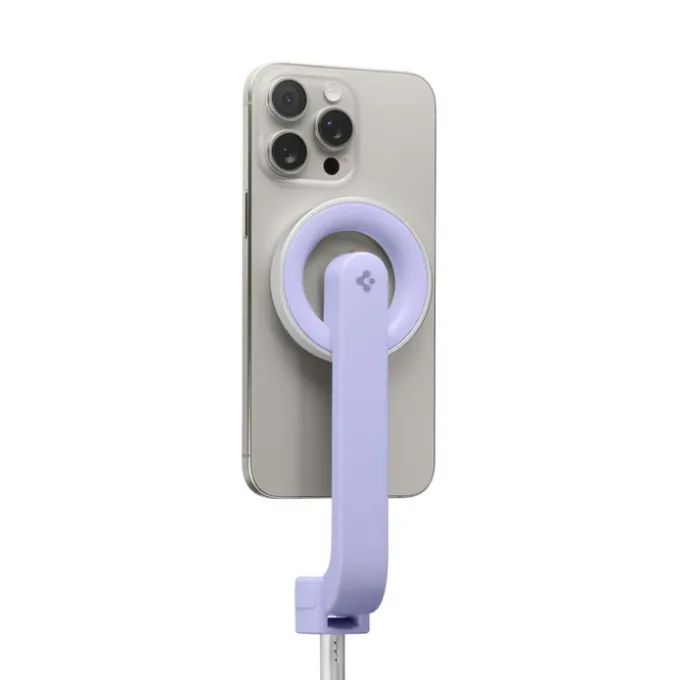 SELFIE STICK SPIGEN S571W MAGSAFE BLUETOOTH STATYW FIOLETOWY